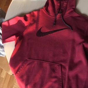 Nike maroon sweatshirt